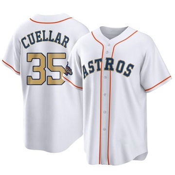 Youth Mike Cuellar Houston Astros Replica Orange Alternate Jersey