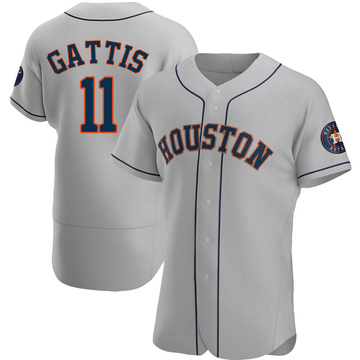 Evan Gattis Signed Jersey - 2014 Immaculate #d 21 49