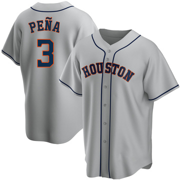 Youth Jeremy Pena Houston Astros Replica Black Pitch Fashion Jersey