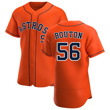 Women's Jim Bouton Houston Astros Replica Black Holographic