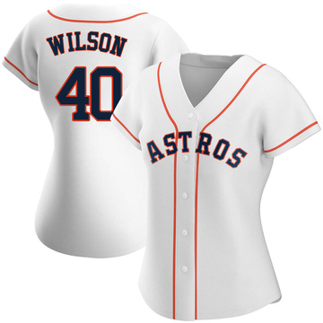 Men's Don Wilson Houston Astros Replica Gray Road Jersey